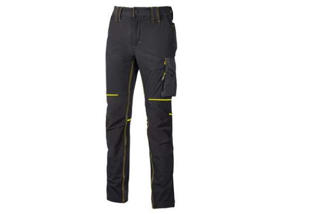 Immagine di Pantalone da lavoro World - taglia XXL - nero - U-Power