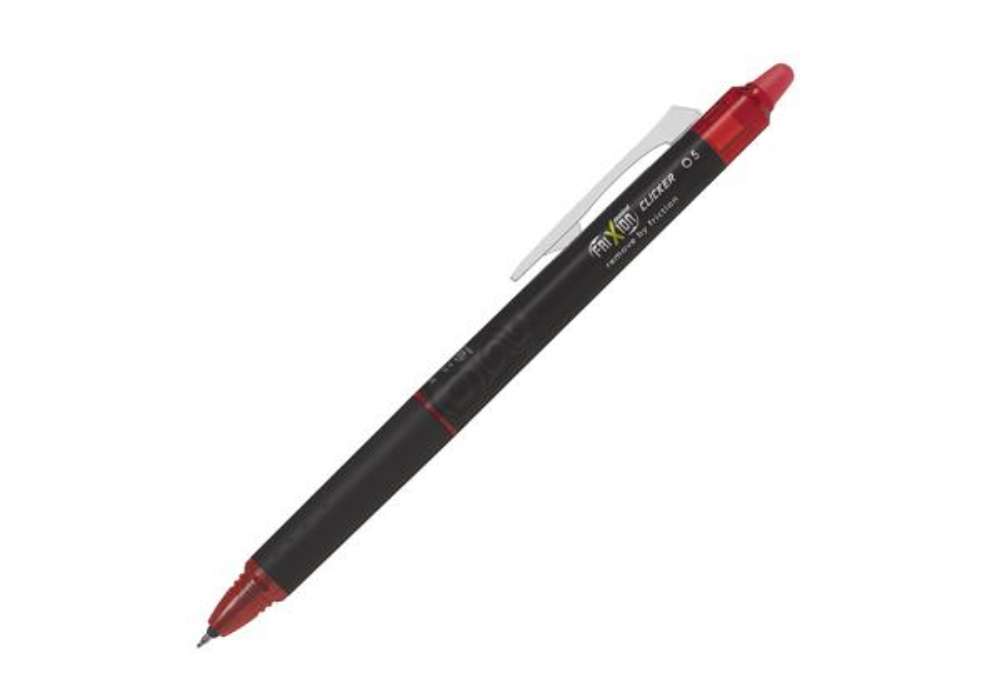 Immagine di Penna sfera a scatto Frixion ball clicker Synergy - punta 0,5 mm - rosso - Pilot