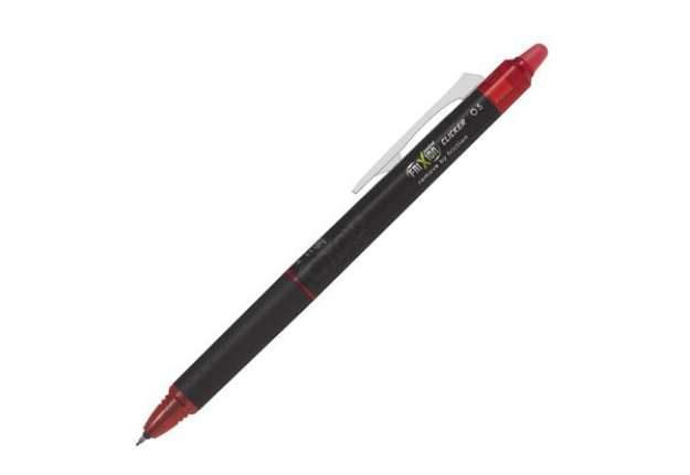 Immagine di Penna sfera a scatto Frixion ball clicker Synergy - punta 0,5 mm - rosso - Pilot