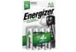 Immagine di Pila stilo AA - 1,2V - Power Plus - ricaricabili - Energizer - blister 4 pezzi