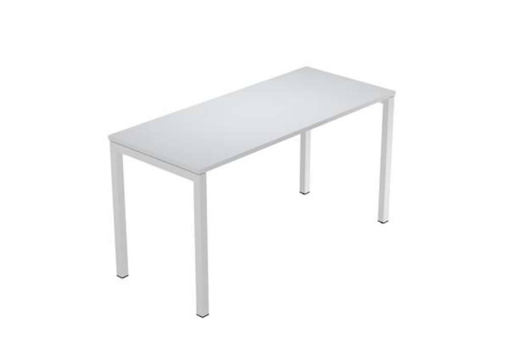 Immagine di Scrivania Easy Plus - per smartworking - 140 x 60 x 72,5 cm - grigio