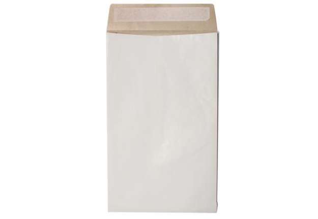 Immagine di Sacchetto Secursac - antistrappo - D3 - 30 x 40 x 4 cm - 130 gr - bianco - Blasetti - conf. 100 pezz