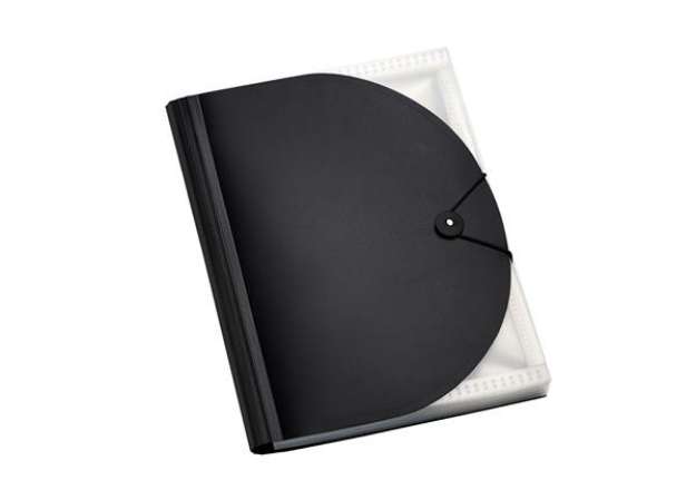 Immagine di Portadocumenti Plastidea - a soffietto - 13 tasche - PP - A4 - nero - Iternet