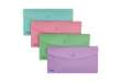Immagine di Buste con bottone - PPL - 9,9 x 21 cm - colori assortiti Pastel - Favorit