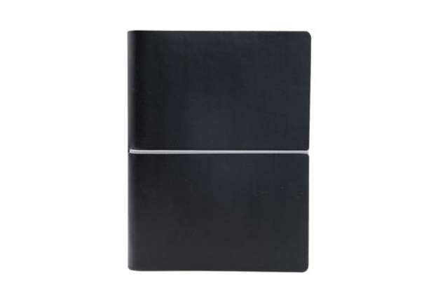 Immagine di Taccuino Evo Ciak - 15 x 21 cm - fogli bianchi - copertina nero - In Tempo