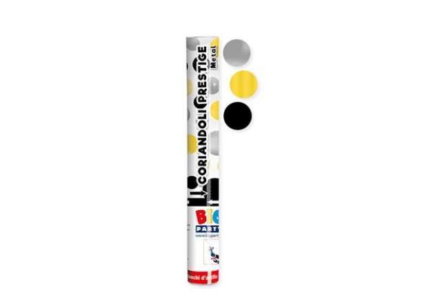 Immagine di Sparacoriandoli Cannon - colori assortiti - metal - 8mt - Big Party