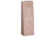 Immagine di Shopper portabottiglie - con manici in corda - 12 x 37 x 9 cm - avana - Rex Sadoch
