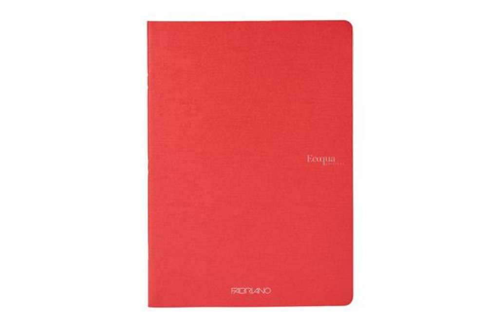 Immagine di Maxiquaderno Ecoqua Original PM - A4  - 5 mm - 40 fogli - 90gr - lampone - Fabriano