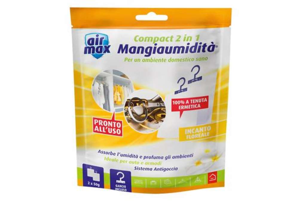 Immagine di Mangiaumidità appendibile compact 2 in1 - incanto floreale - 50 gr - Air Max