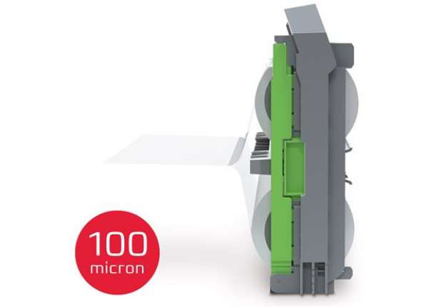 Immagine di Cartuccia ricaricabile - struttura con film incluso - 100 micron - lucido - per plastificatrice Foto