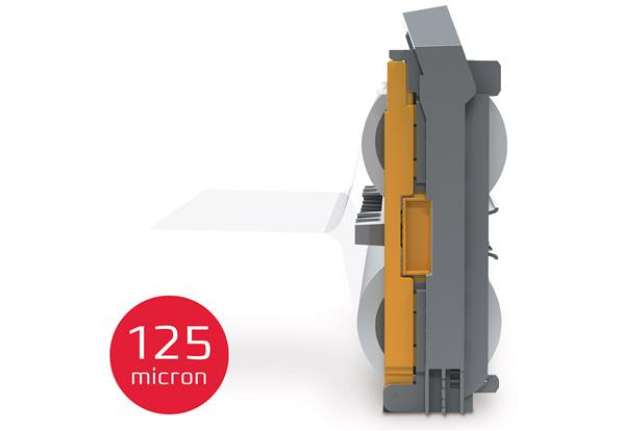 Immagine di Cartuccia ricaricabile - struttura con film incluso - 125 micron - lucido - per plastificatrice Foto