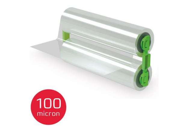 Immagine di Ricarica cartuccia - film - 100 micron - lucido - per plastificatrice Foton 30 - GBC