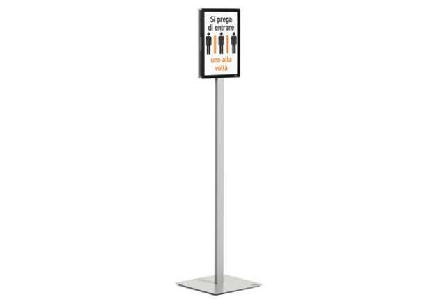 Immagine di Espositore Info Stand Basic - da pavimento - A4 - Durable