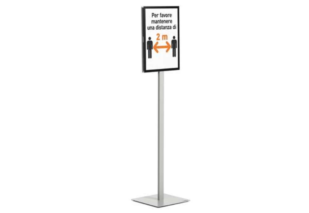 Immagine di Espositore Info Stand Basic - da pavimento - A3 - Durable