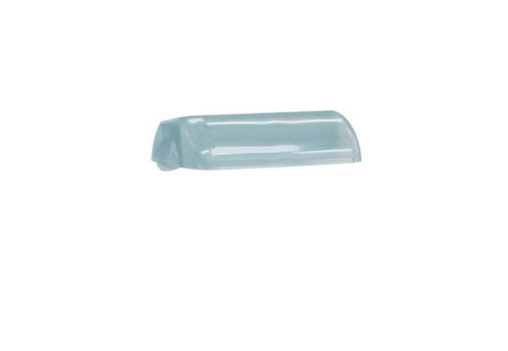 Immagine di Coperchio fermasacco - per cestino gettacarta Replast - 90 x 225 x 335 mm - bianco / azzurro - Mar P