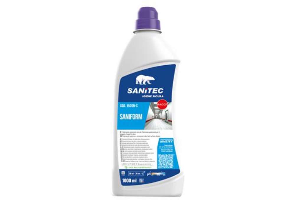 Immagine di Detergente profumato Saniform - per superfici dure - 1000 ml - Sanitec