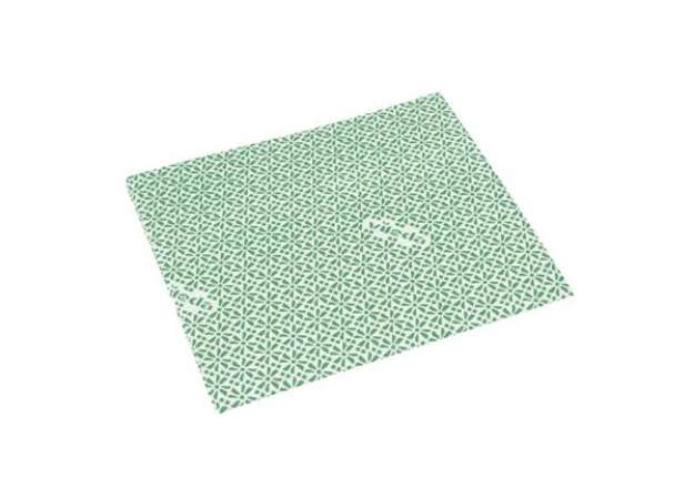 Immagine di Panno multiuso Wipro - con proprietà antibatteriche - 36 x 42 cm - verde - Vileda - conf. 20 pezzi