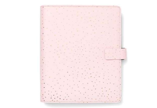 Immagine di Organiser Confetti - f.to A5 - 233 x 217 x 46 mm - con cinturino - rosa - Filofax