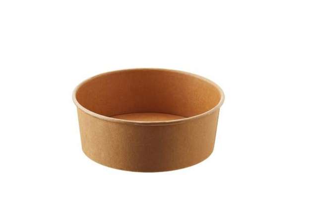 Immagine di Insalatiera Street Food - 16 x h 6.8 cm - 1300 ml - avana/bianco - Leone - conf. 24 pezzi