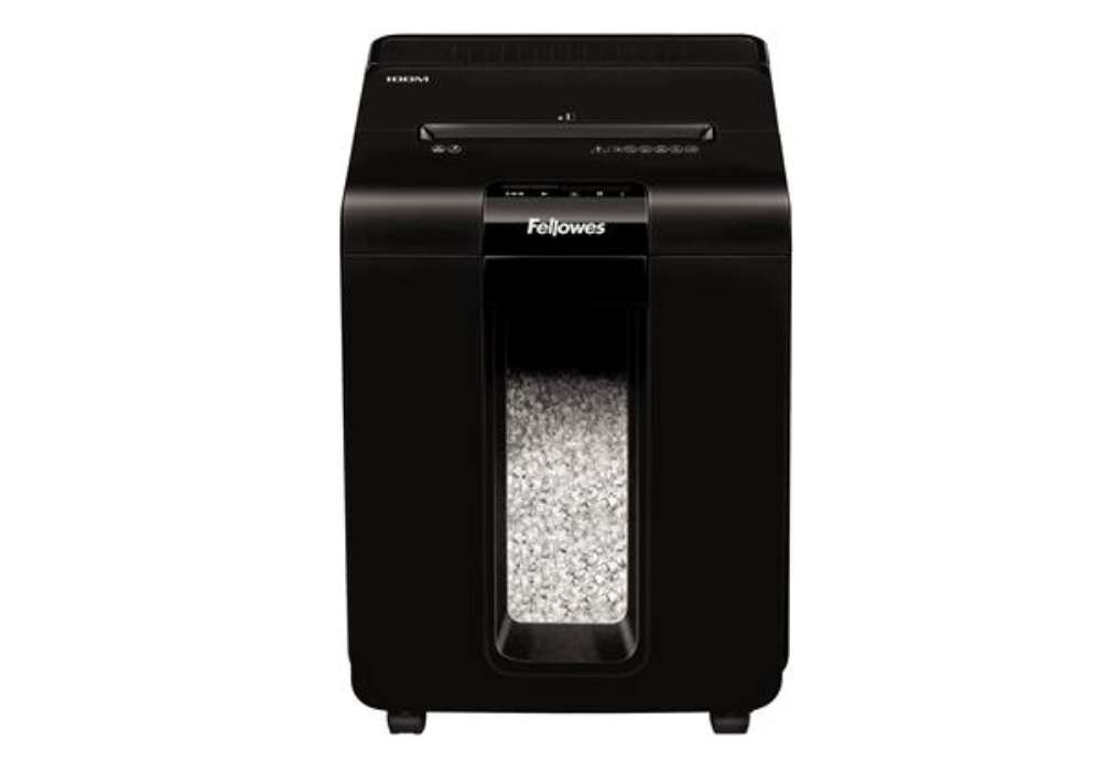 Immagine di Distruggidocumenti automatico 100M - a mini frammenti - Fellowes