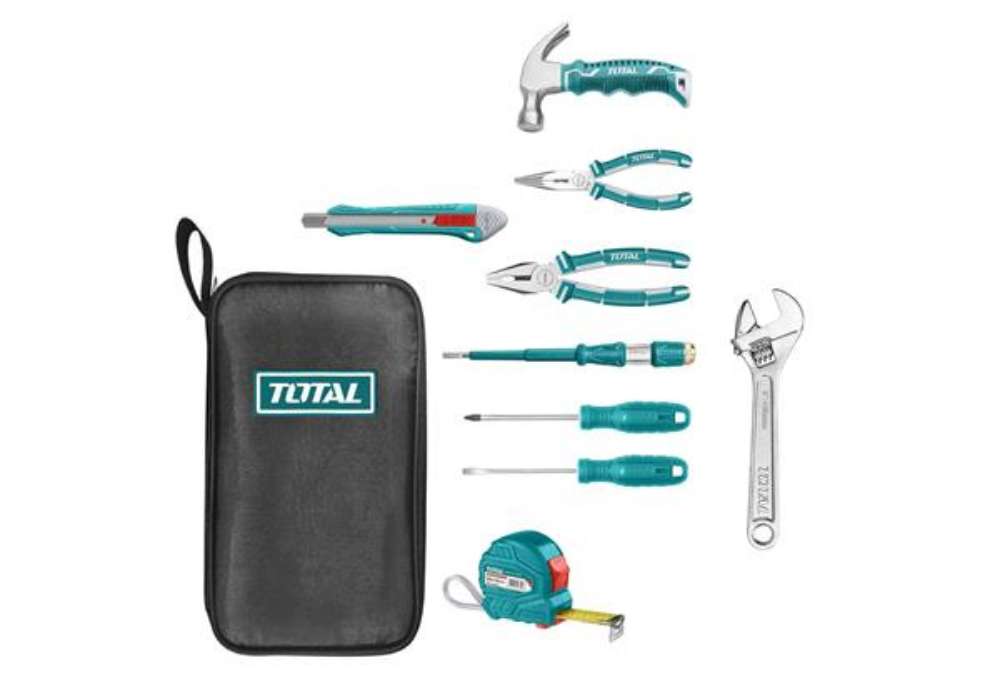 Immagine di Accessori professionali - cacciaviti e pinze - Total - conf.10 pezzi