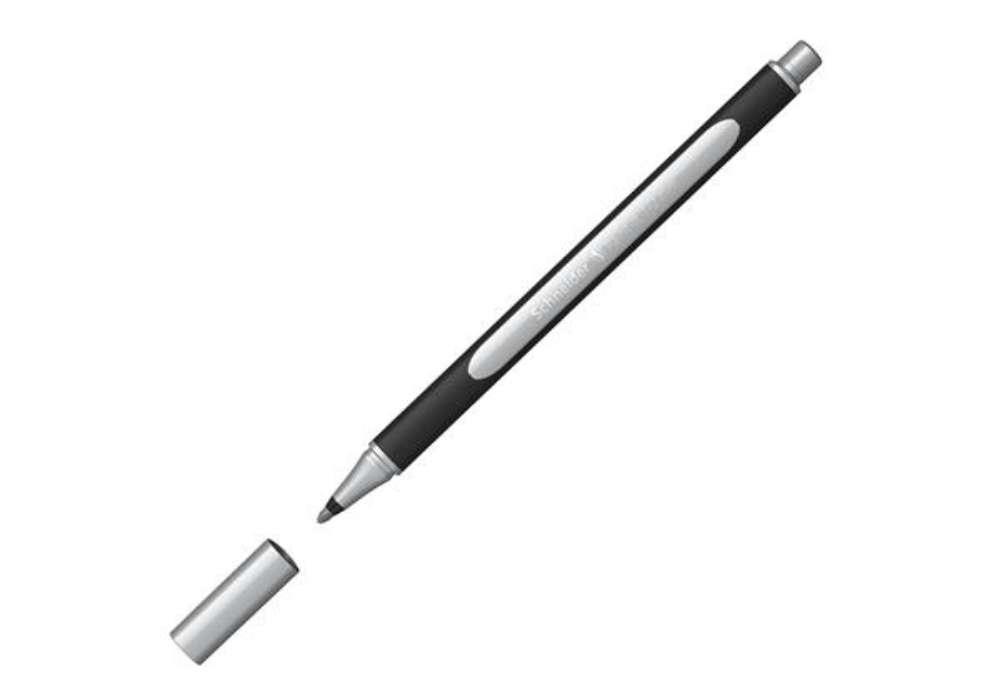 Immagine di Pennarello Metallic Liner 020 - punta 1,2 mm - argento - Schneider