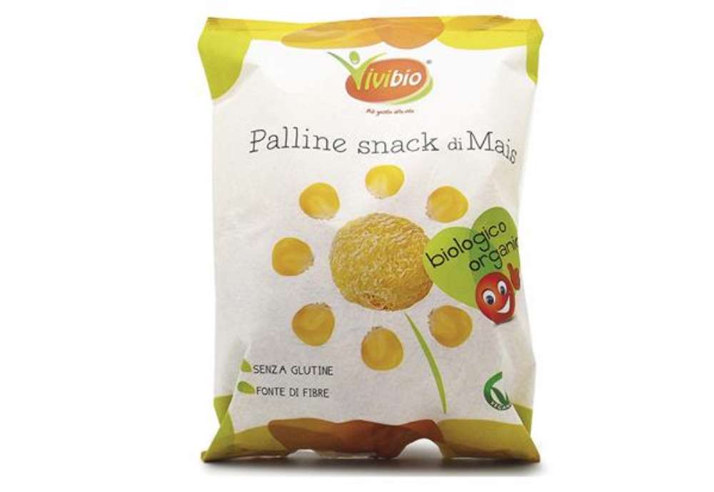 Immagine di Palline snack - di mais - 40 gr - Vivibio