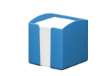 Immagine di Portamemo Eco - 10 x 10,5 x 10 cm - azzurro - Durable
