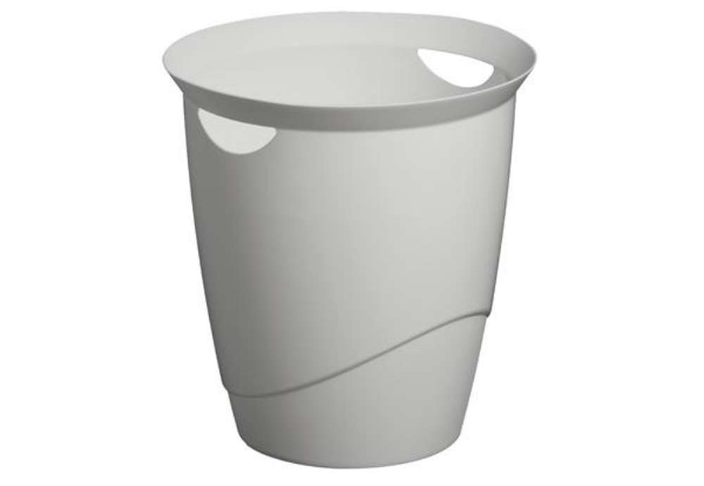 Immagine di Cestino gettacarta Eco - altezza 33 cm - diametro 31,5 cm - grigio - Durable