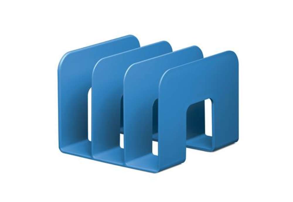 Immagine di Portacataloghi Eco - 21,5 x 16,5 x 21 cm - azzurro - Durable