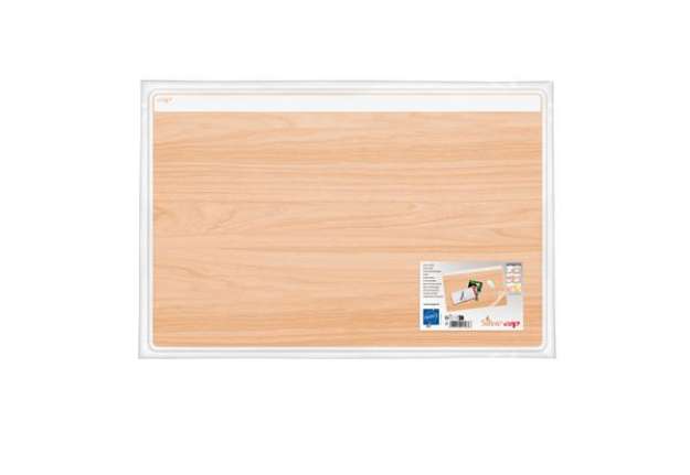 Immagine di Sottomano Silva - 58,5 x 38,5 cm  - trasparente/stampa legno - Cep