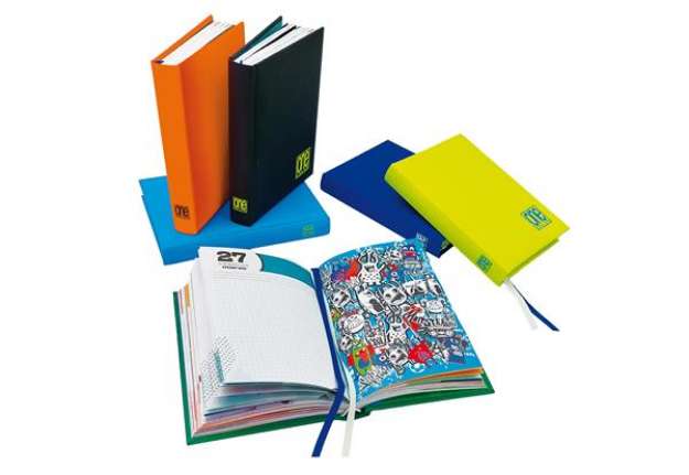 Immagine di Diario maschile - 12 mesi - copertina soft touch - colori assortiti - Blasetti