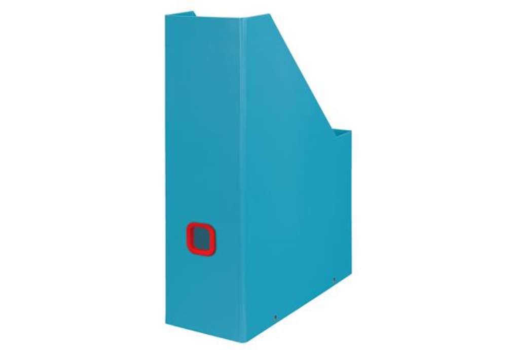 Immagine di Portariviste Click&Store Cosy - 33 x 25,3 x 10,3 cm - PP - blu - Leitz