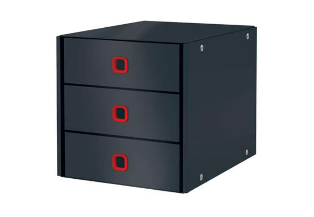 Immagine di Cassettiera Click&Store Cosy - 3 cassetti - grigio - Leitz
