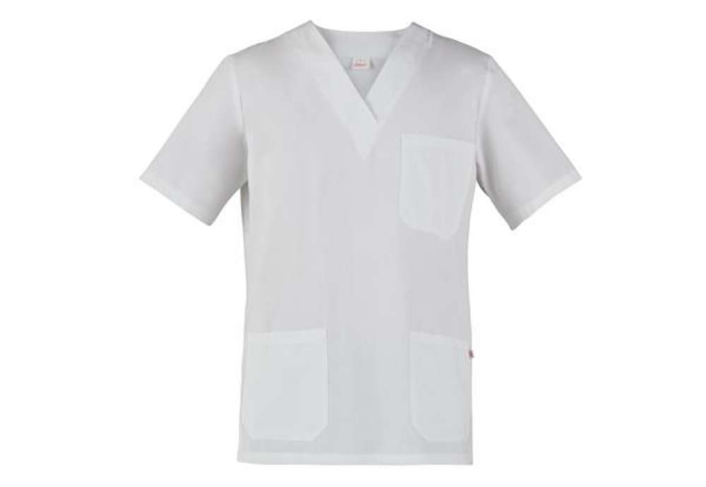 Immagine di Casacca Jason - unisex - manica corta - taglia S - bianco - Giblor's