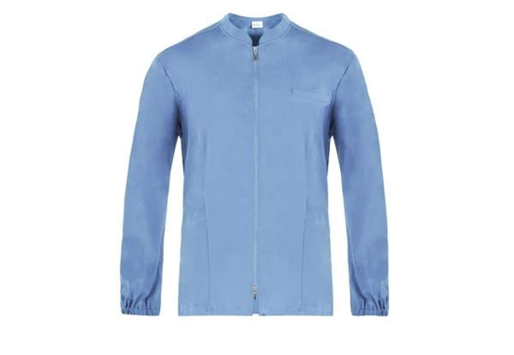 Immagine di Casacca Gabriele - da uomo - manica lunga - taglia XL - azzurro - Giblor's