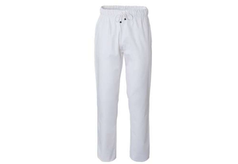 Immagine di Pantalone cuoco Plutone - unisex - taglia XL - bianco - Giblor's