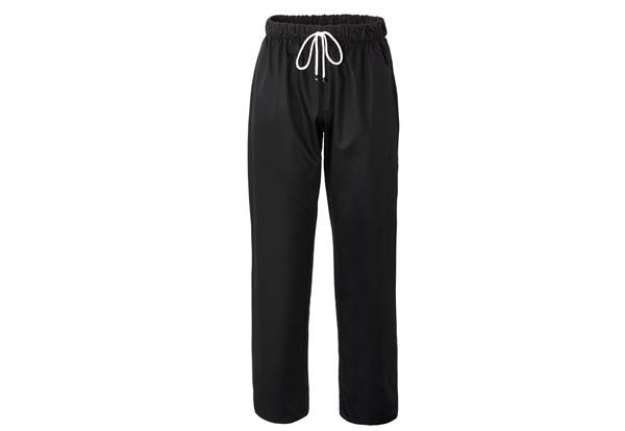 Immagine di Pantalone cuoco Plutone - unisex - taglia S - nero - Giblor's