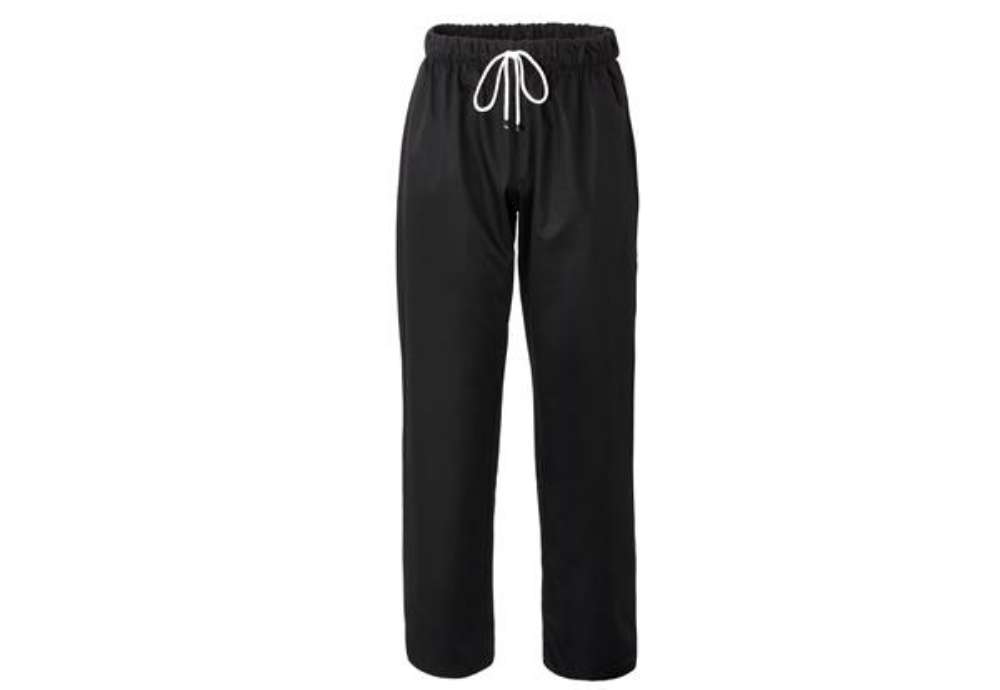 Immagine di Pantalone cuoco Plutone - unisex - taglia XL - nero - Giblor's