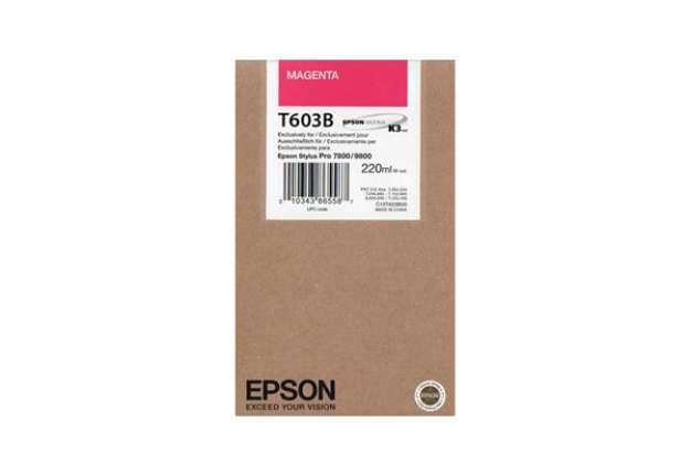 Immagine di Epson - Tanica - Magenta - C13T603B00 - 220ml
