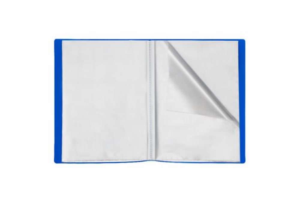 Immagine di Portalistini Eco - PP - 22 x 30 cm - 30 buste lisce -  blu - Starline