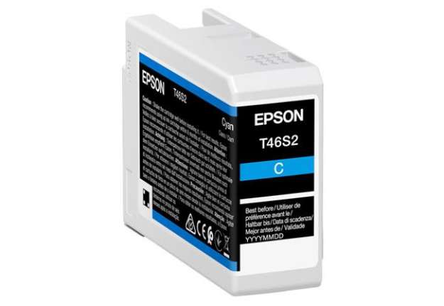 Immagine di Epson - Cartuccia UltraChrome Pro 10 - Ciano - C13T46S200 - 25 ml
