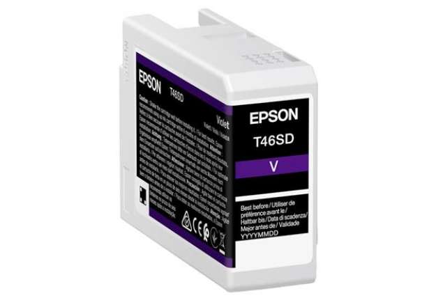 Immagine di Epson - Cartuccia UltraChrome Pro 10 - Viola - C13T46SD00 - 25 ml
