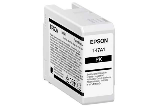 Immagine di Epson - Cartuccia Photo UltraCrome Pro 10 - Nero - C13T47A100 - 50 ml
