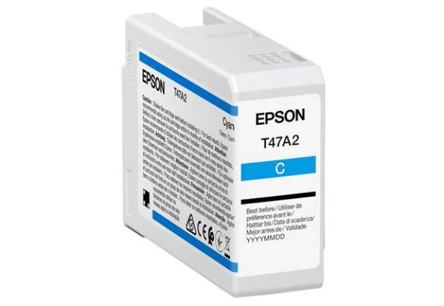 Immagine di Epson - Cartuccia UltraCrome Pro 10 - Ciano - C13T47A200 - 50 ml