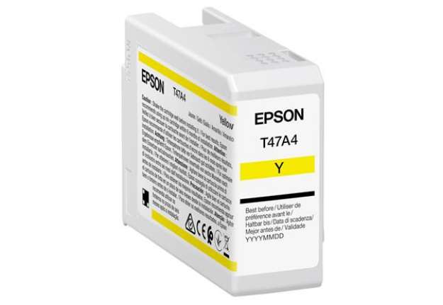 Immagine di Epson - Cartuccia UltraCrome Pro 10 - Giallo - C13T47A400 - 50 ml