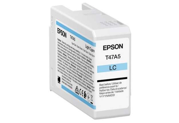 Immagine di Epson - Cartuccia UltraCrome Pro 10 - Ciano Chiaro - C13T47A500 - 50 ml