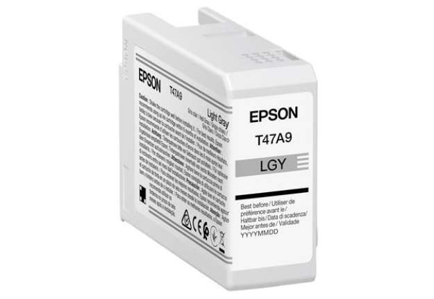 Immagine di Epson - Cartuccia UltraCrome Pro 10 - Grigio Chiaro - C13T47A900 - 50 ml