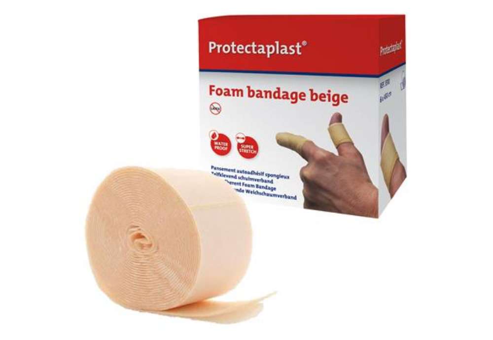 Immagine di Bendaggio coesivo Protectaplast -  6 cm x 4,5 m - color pelle - PVS