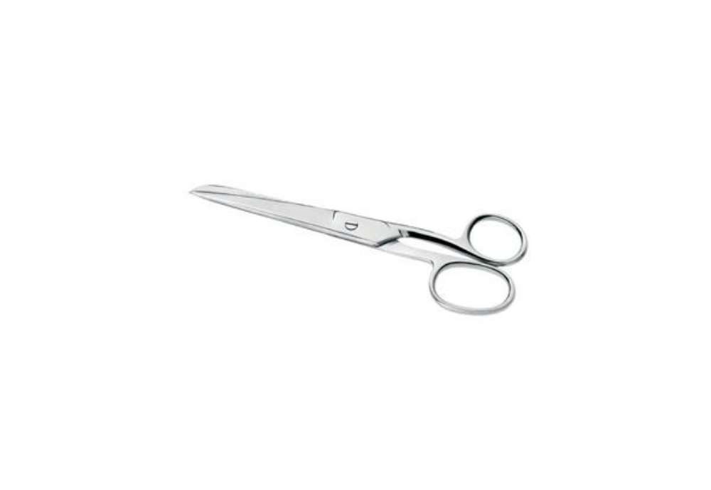 Immagine di Forbici Westcott Steel asimmetriche in acciaio inox argento - lame 15 cm - E-30861 00